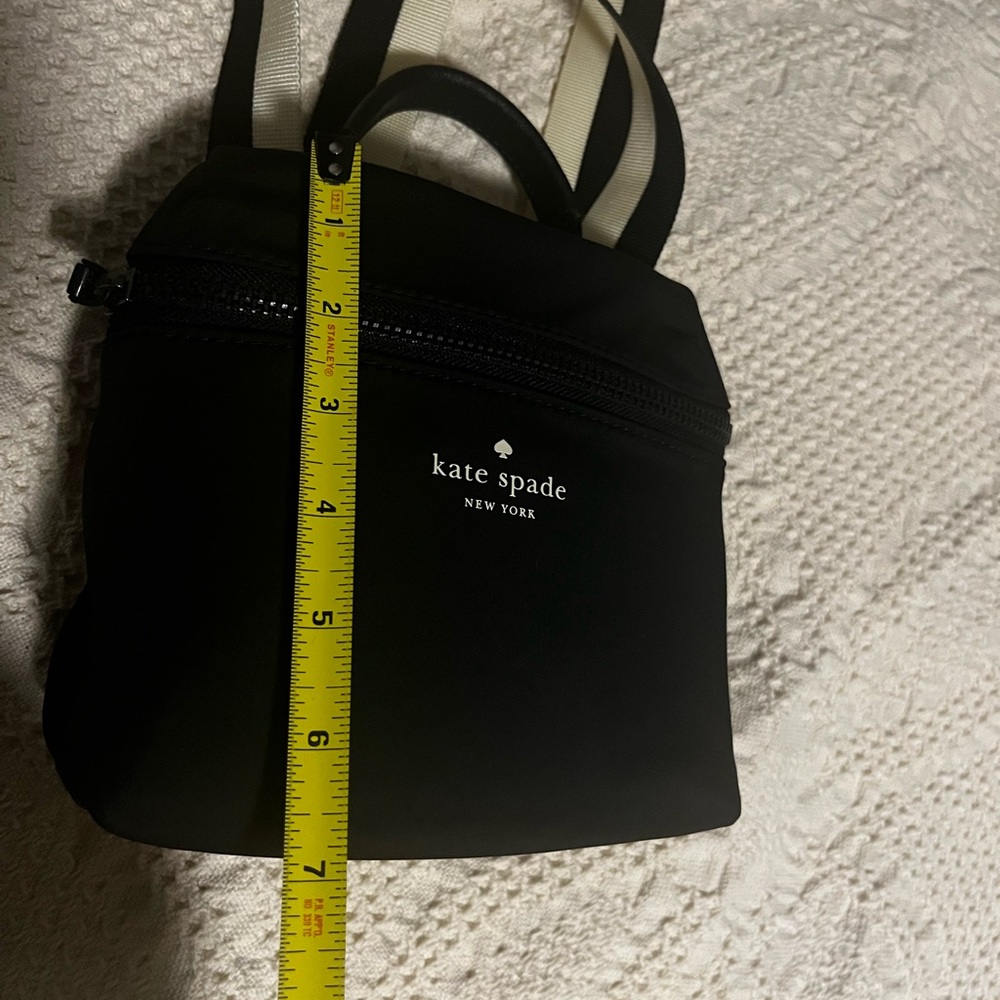 Kate Spade Black and White mini Backpack - Picture 13 of 15